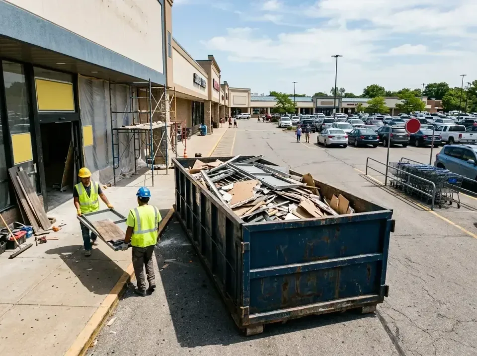 retail-store-renovation-debris-003 — frequently asked questions, Roll-off Dumpster Rentals in Mason, OH